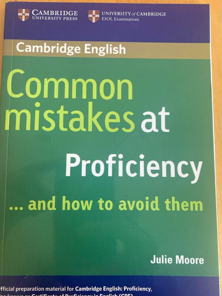 Cambridge English: Common Mistakes at Proficiency, Ophalen of Verzenden, Zo goed als nieuw, Non-fictie
