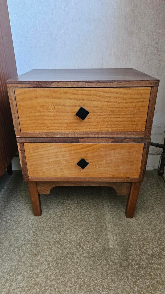 Retro ladekastje, Huis en Inrichting, Kasten | Ladekasten, Ophalen, Minder dan 50 cm, Gebruikt, 3 of 4 laden