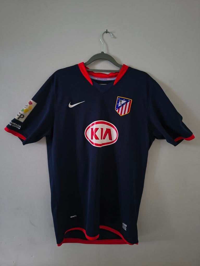 Atletico shirt 08/09 Kun Agüero, Maat M, Ophalen of Verzenden, Zo goed als nieuw, Shirt