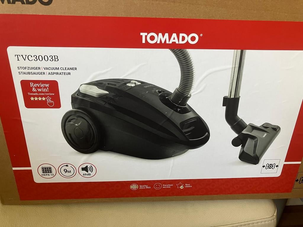 Tomado stofzuiger TVC3003B, nieuw in doos, Ophalen of Verzenden