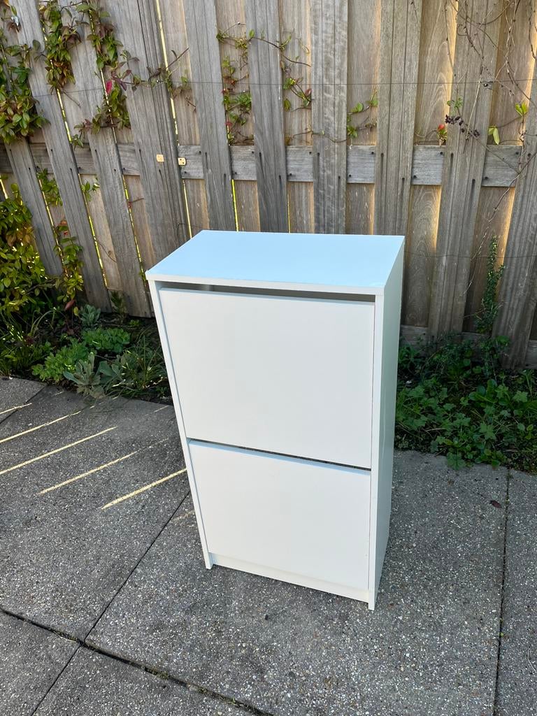 Ikea BISSA shore cabinet/storage white, Ophalen, Gebruikt
