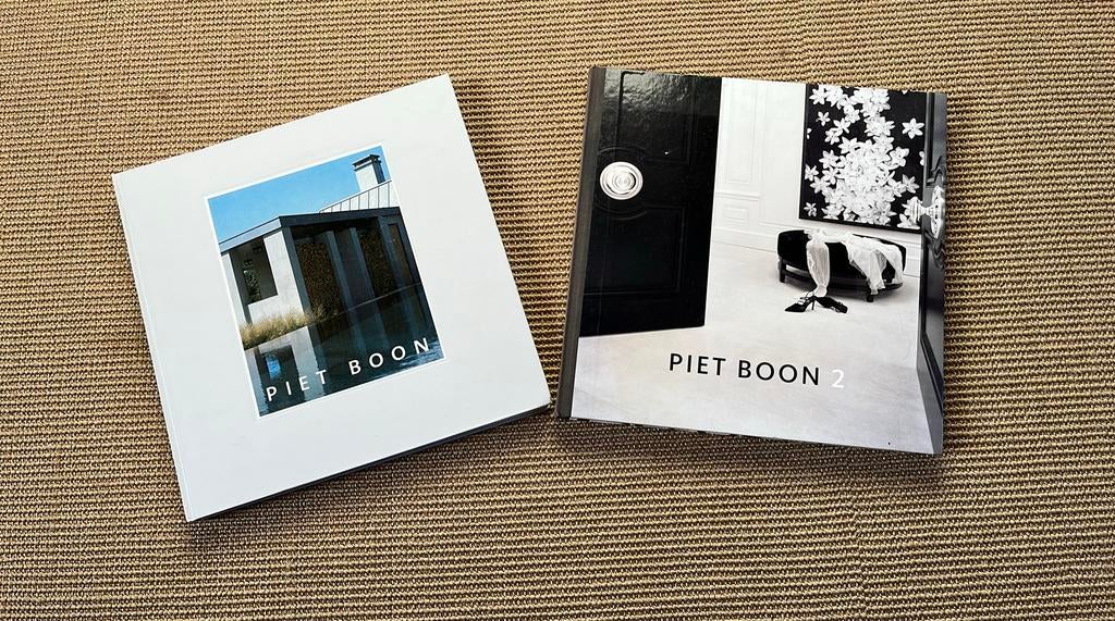 Twee Piet Boon Interieur Design Boeken, Ophalen of Verzenden, Zo goed als nieuw, Overige onderwerpen