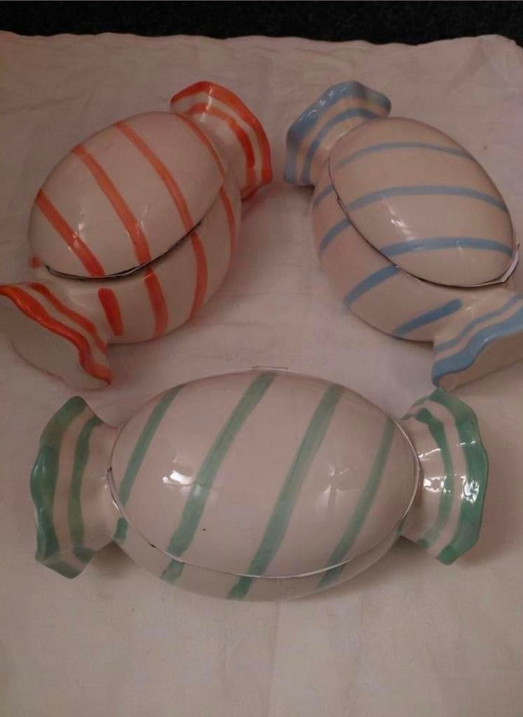 Snoepvormige schalen. OPRUIMING!, Huis en Inrichting, Woonaccessoires | Schalen en Manden, Ophalen, Nieuw, Rond, Porselein of Keramiek