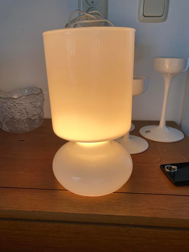 IKEA mushroom lamp lykta, Ophalen, Gebruikt, Glas, Minder dan 50 cm