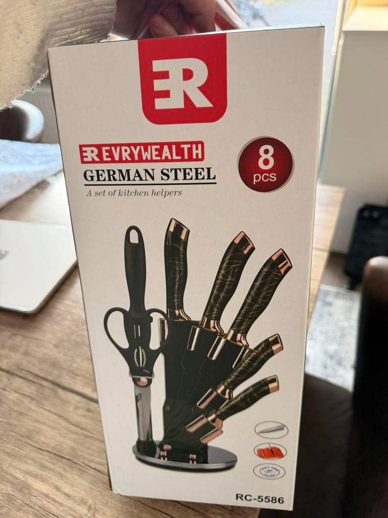 Messenset nieuw, Ophalen of Verzenden, Nieuw, Rvs of Chroom