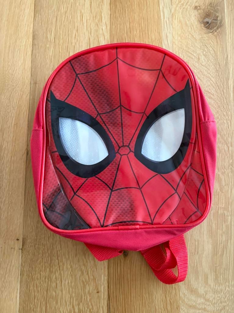 Spider-Man rugtas, Ophalen of Verzenden, Zo goed als nieuw, Overige merken