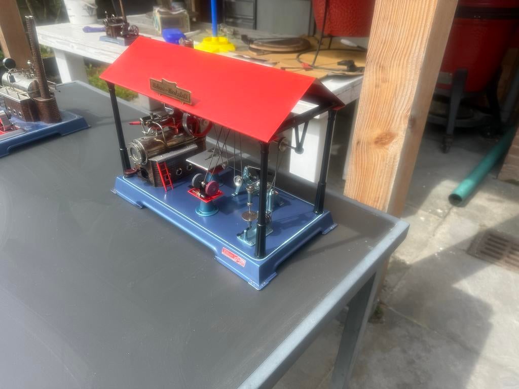 Wilesco D141 Stoommachine met Werkplaats, Ophalen, Gebruikt, Groter dan 1:32