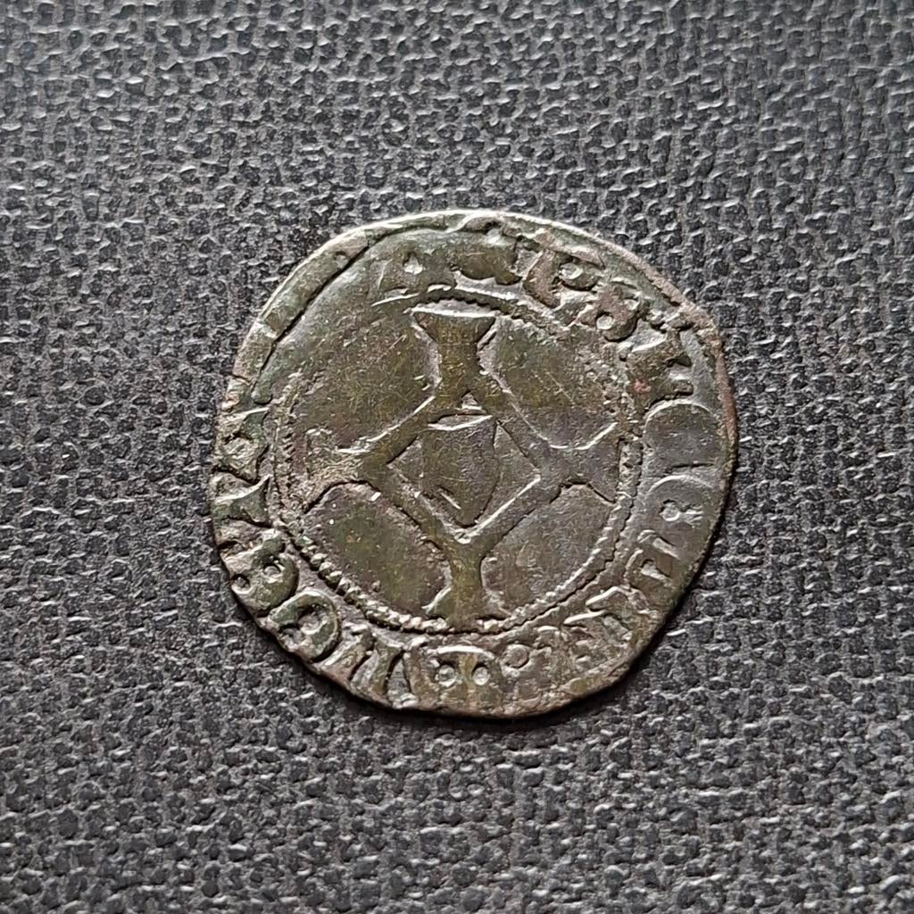 Halve brule jan i luik liege kleine mijt petit brule, Postzegels en Munten, Munten | Nederland, Ophalen of Verzenden, Vóór koninkrijk