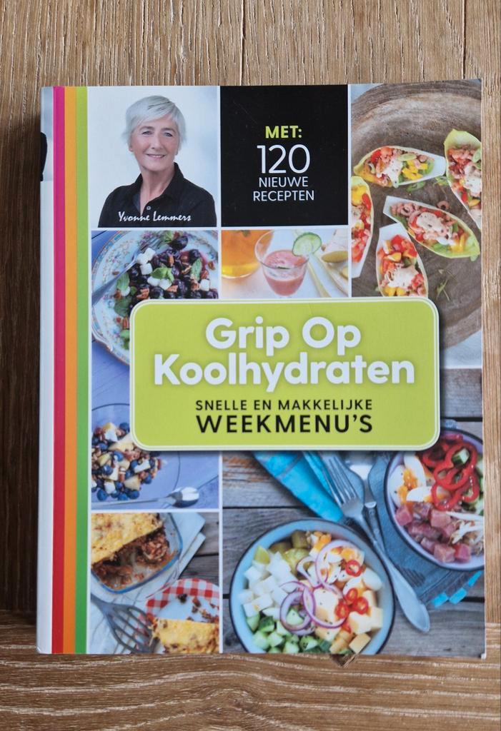 Kookboek: Grip op Koolhydraten, Boeken, Kookboeken, Zo goed als nieuw, Ophalen of Verzenden