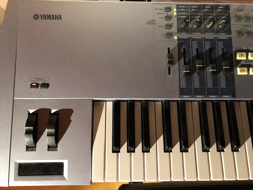 Yamaha Motif ES7 Music Production Synthesizer, Gebruikt, Yamaha, Ophalen of Verzenden, Aanslaggevoelig