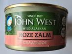 John West Wild Alaskan 170g. (GRAATLOOS), Ophalen of Verzenden