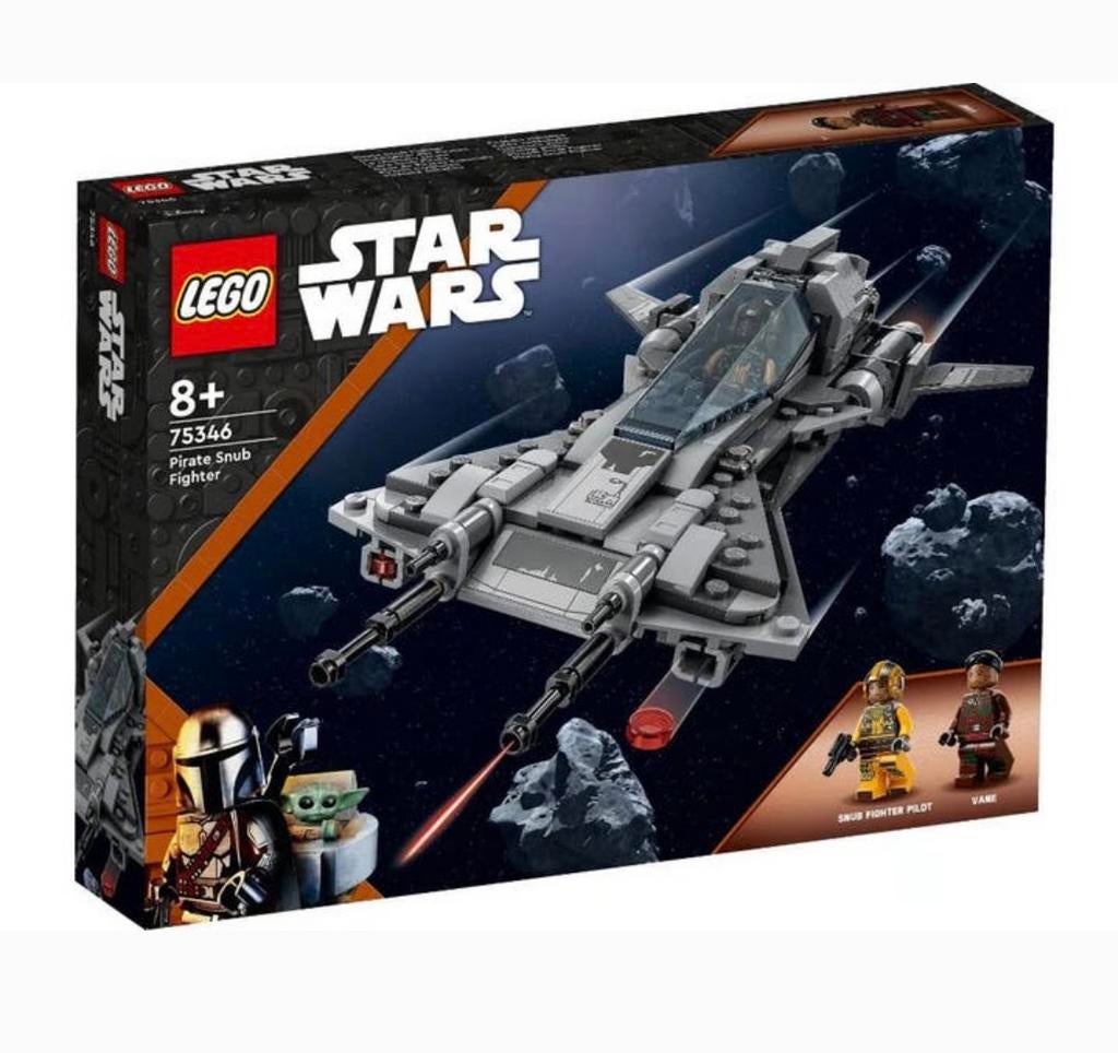 75346 LEGO Star Wars The Mandalorian Pirate Snub Fighter, Kinderen en Baby's, Speelgoed | Duplo en Lego, Ophalen, Compleet, Star Wars