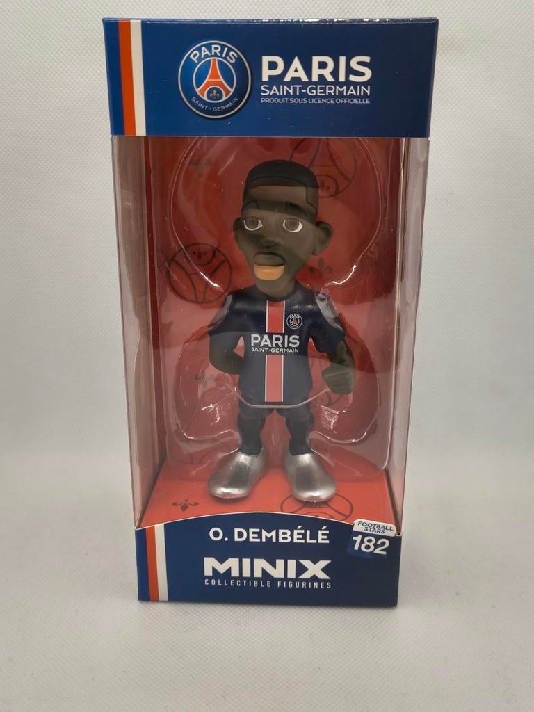 Leuke PSG O. Dembele minix 182 - nieuw in doos, Verzamelen, Poppetjes en Figuurtjes, Ophalen of Verzenden, Nieuw