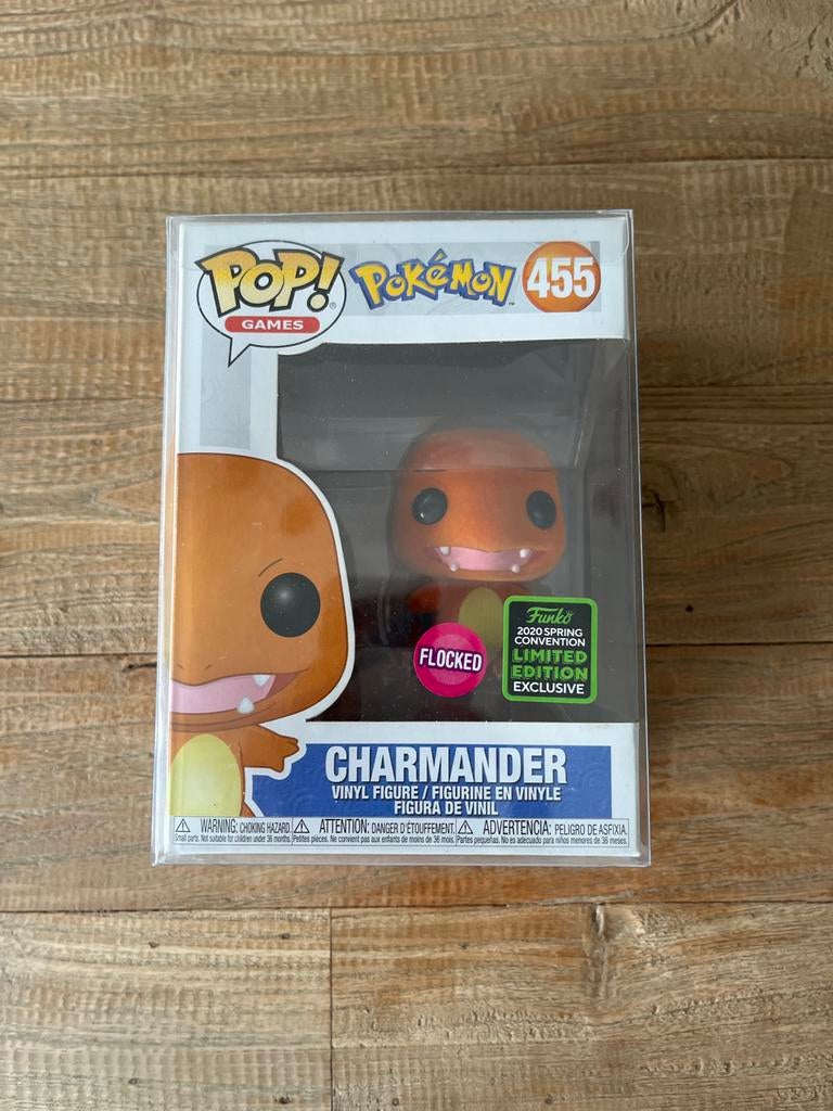 Funko Pop Pokémon Charmander #455 Flocked Limited Edition, Verzamelen, Ophalen of Verzenden, Nieuw