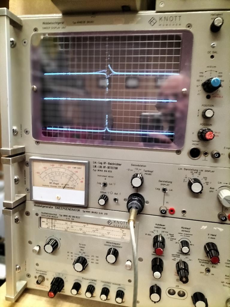 KNOTT PolyscannerII  Meetzender / receiver -wobbulator, Ophalen, Gebruikt, Zender en Ontvanger