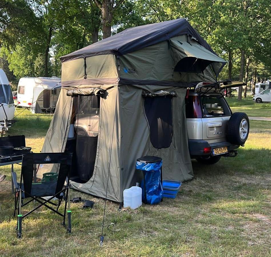 KOALA CREEK TEIDE 160LV2 WANDERLUST daktent met ondertent, Caravans en Kamperen, Ophalen, Zo goed als nieuw