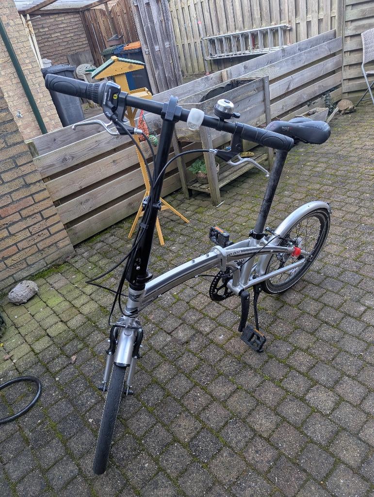 mooie vouwfiets als nieuw, Fietsen en Brommers, Fietsen | Vouwfietsen, 20 inch of meer, Heren, Versnellingen, Zo goed als nieuw