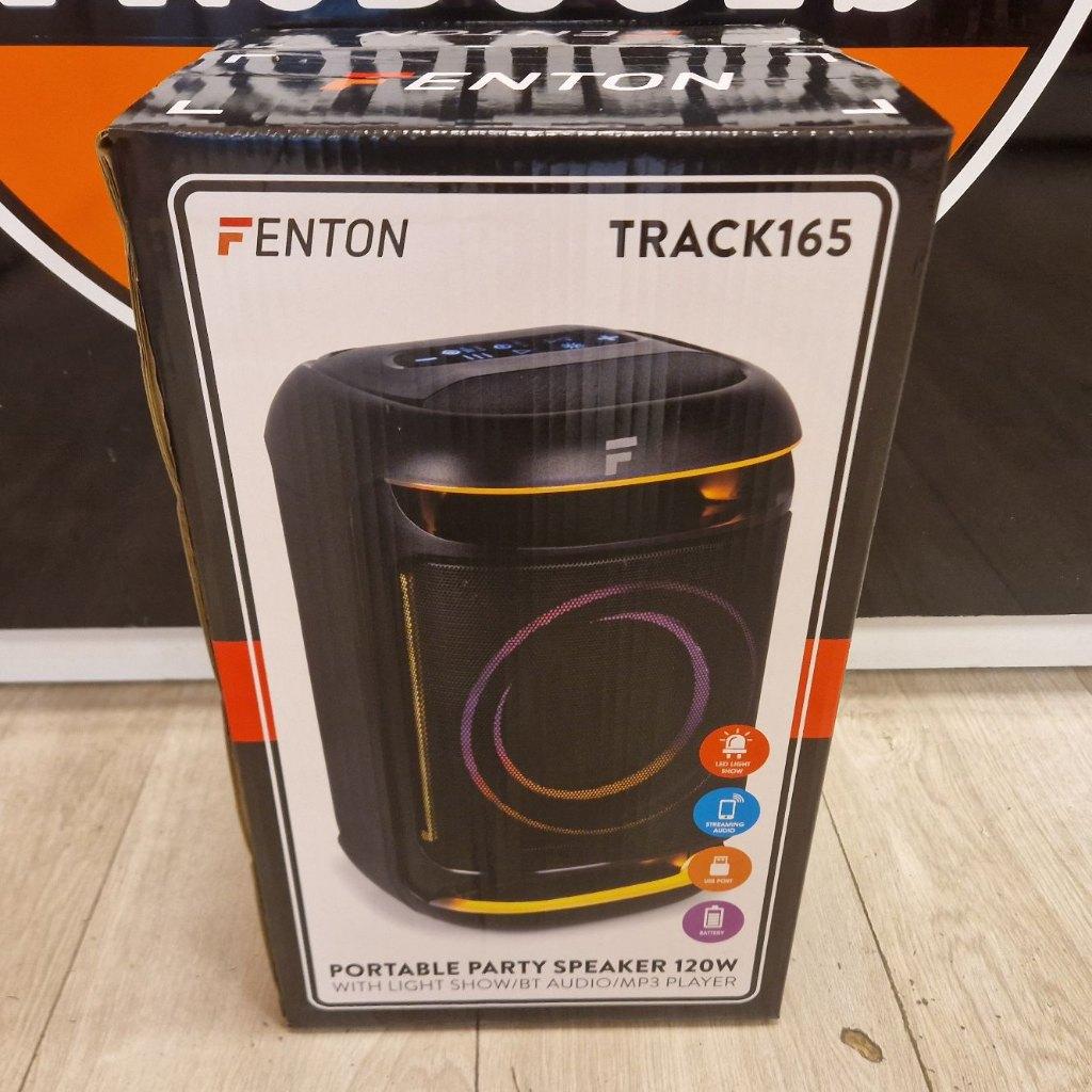 Fenton Track165 portable speaker met Bluetooth || Nu €89.99, Audio, Tv en Foto, Luidsprekers, Gebruikt, Overige typen, Minder dan 60 watt