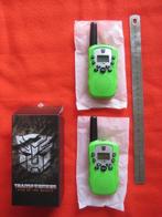 Transformers rise of the beasts promo walkie talkies, Overige generaties, Ophalen of Verzenden, Nieuw