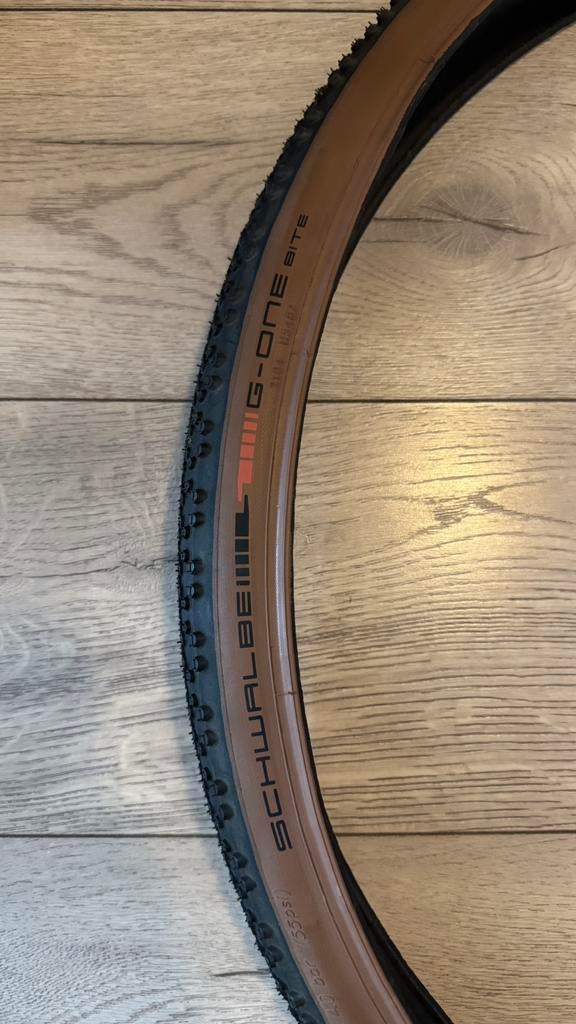 Schwalbe G-One Bite 45mm 28in Gravelbanden, Fietsen en Brommers, Fietsonderdelen, Ophalen of Verzenden, Zo goed als nieuw