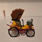 Modelauto oude auto geel met bruin dakje, Hobby en Vrije tijd, Ophalen of Verzenden