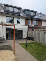 Nesling Schaduwdoek Driehoek + Paal 5x5x5 Antraciet, Ophalen, Zo goed als nieuw
