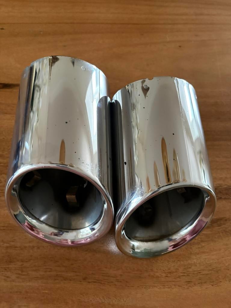 Bmw uitlaat stukken sierstukken g20 g21 chrome, Auto-onderdelen, Uitlaatsystemen, Ophalen of Verzenden, Nieuw, BMW