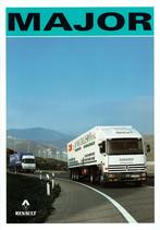 Folder Renault Major (vrachtwagen - 1992), Boeken, Auto's | Folders en Tijdschriften, Verzenden, Gelezen, Renault