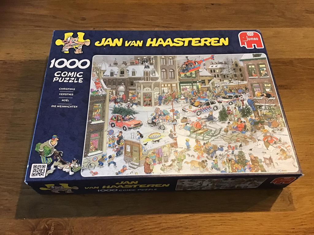 Jan van Haasteren Kerstmis, Ophalen, 500 t/m 1500 stukjes, Zo goed als nieuw
