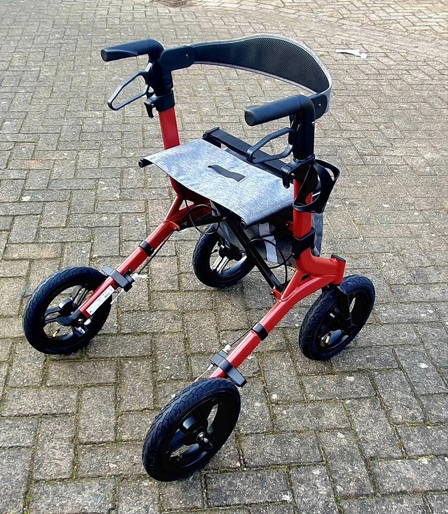 Rollator outdoor met grote luchtbanden (NIEUW), Diversen, Rollators, Rollator outdoor, Nieuw, Ophalen of Verzenden, Rollator outdoor