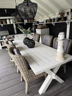 Heerlijk grote tafels met luxe stoelen, Ophalen, Zo goed als nieuw, Rechthoekig