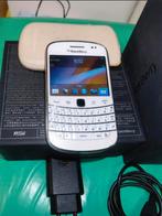 Compleet Goedwerkende blackberry bold 9900 whit edition met, Telecommunicatie, Ophalen of Verzenden, Zo goed als nieuw