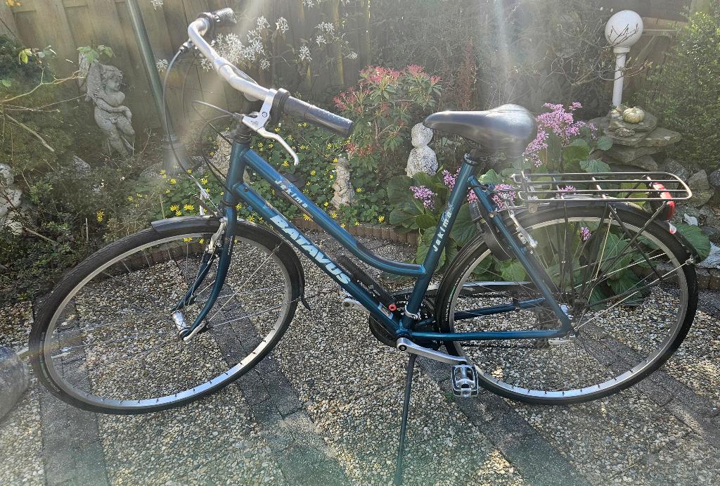 Prima Batavus Jakima sportmodel damesfiets, Fietsen en Brommers, Fietsen | Dames | Damesfietsen, Ophalen, Gebruikt, Velgrem, Versnellingen
