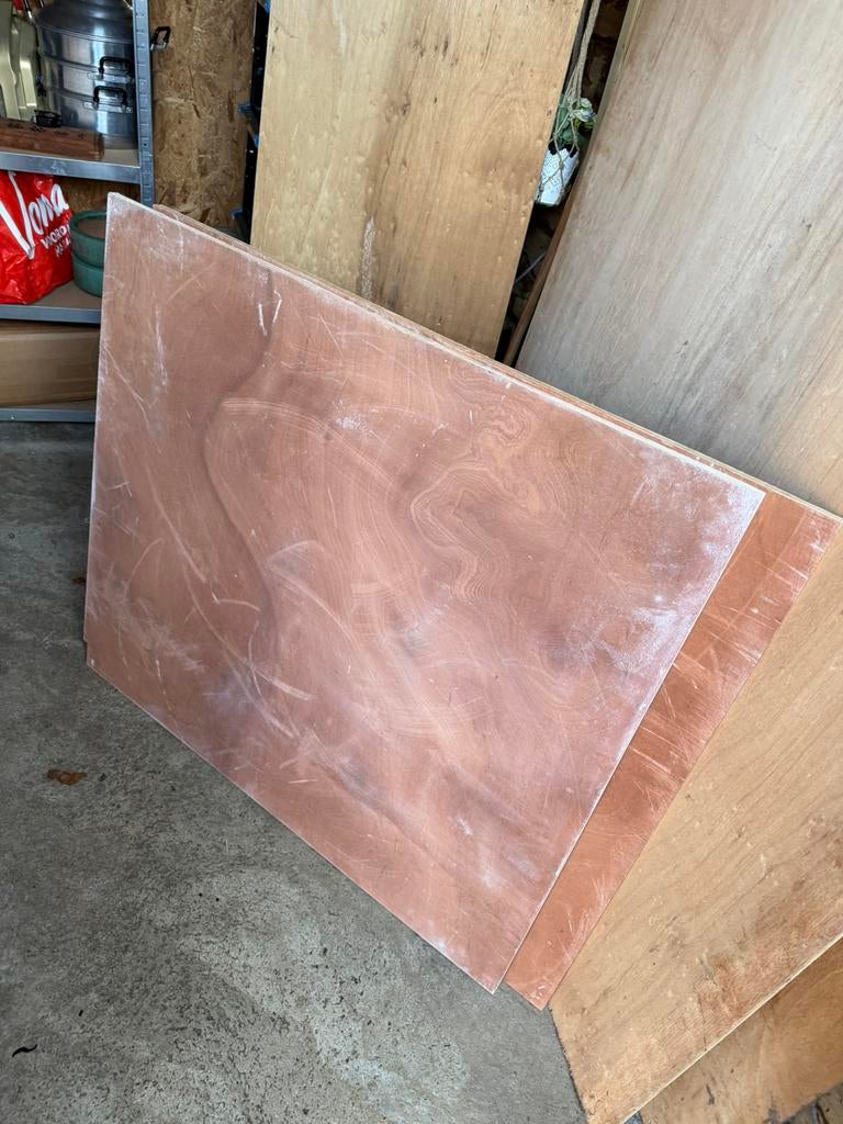 Houten platen, Doe-het-zelf en Verbouw, Ophalen of Verzenden, Zo goed als nieuw