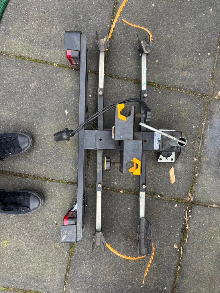 Fietsendrager spinder hawk, Ophalen, 2 fietsen, Gebruikt, Trekhaakdrager