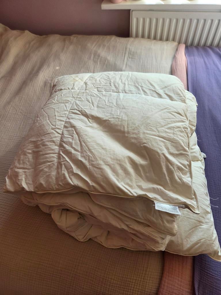 Éénpersoons donzen dekbed, Ophalen