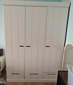 WOOOD Kledingkast Connect 3deurs wit, Gebruikt, 100 tot 150 cm, 150 tot 200 cm, Overige houtsoorten