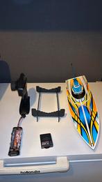 Traxxas blast oranje weinig gebruikt met accu, Hobby en Vrije tijd, Elektro, Gebruikt, Ophalen of Verzenden, Onderdeel