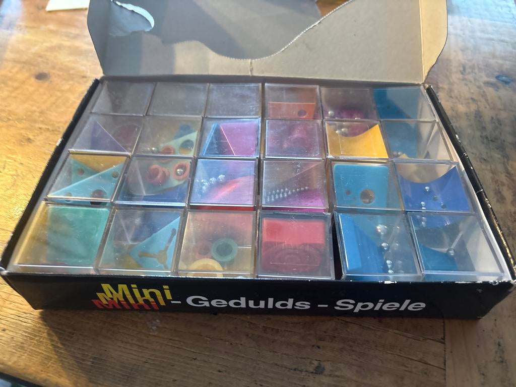 Vintage Mini Geduld Spelletjes Collectie - Leuk Speelgoed, Ophalen of Verzenden, Gebruikt, Jongen of Meisje