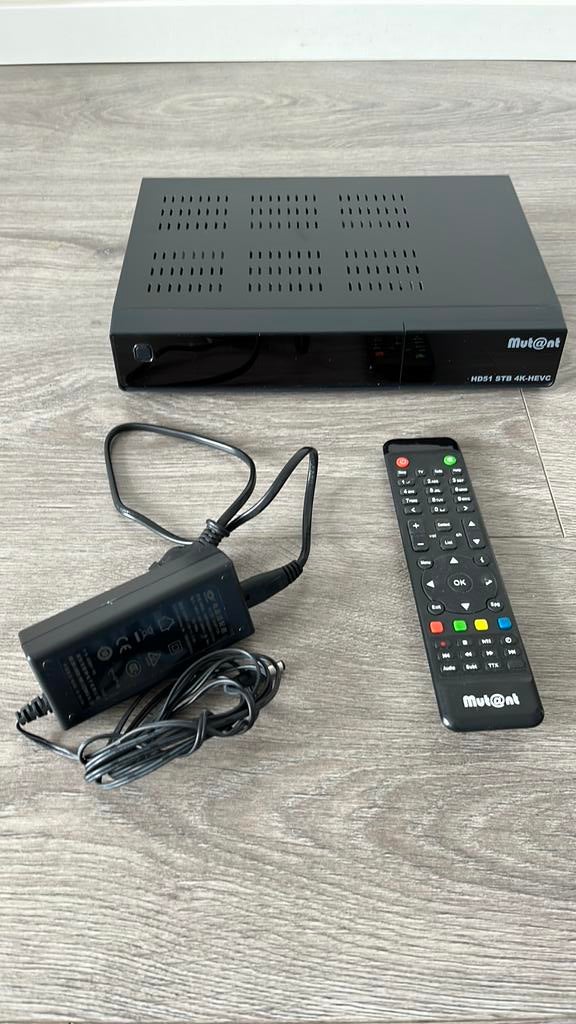 Mut@nt HD51 STB 4K-HEVC decoder, Ophalen of Verzenden, Zo goed als nieuw