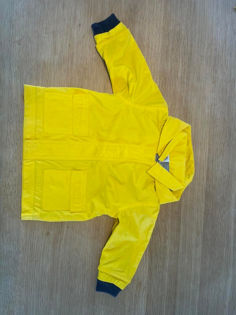 Petit bateau oliejasje, Ophalen of Verzenden, Zo goed als nieuw, Jongetje of Meisje, Jasje