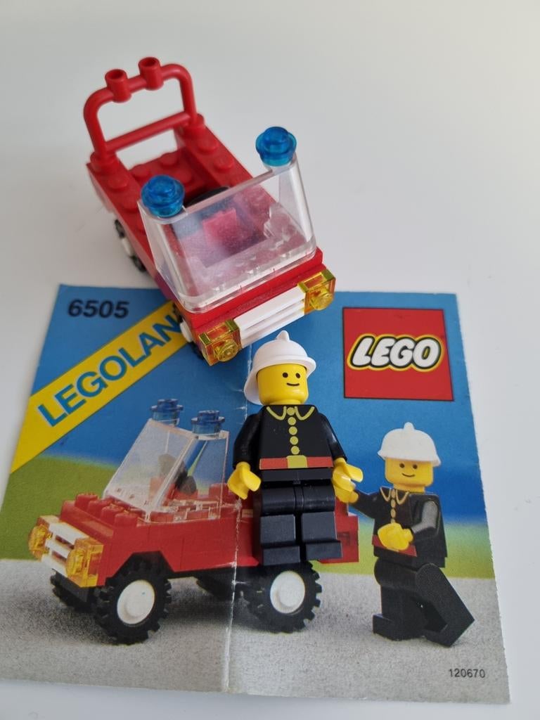 Lego 6505 Fire Chief, Ophalen of Verzenden, Zo goed als nieuw
