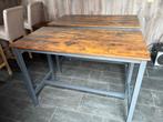 2 bartafels met 8 krukken, Ophalen, Zo goed als nieuw, Inclusief barstoelen