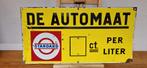 Emaille Standard Oil prijzenbord Langcat, Verzamelen, Reclamebord, Gebruikt, Langcat, Onbekend