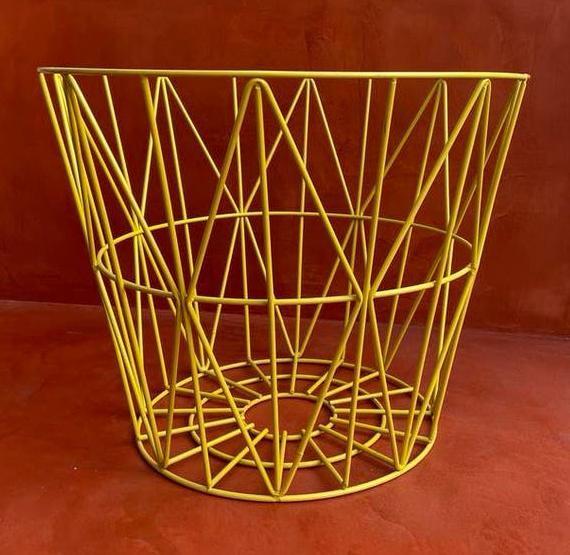 Ferm Living mand draadstaal, Ophalen, Overige materialen, Mand, Rond