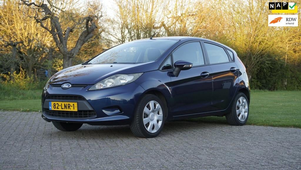 Ford Fiesta 1.25 Limited 5 Drs Airco trekhaak, Voorwielaandrijving, Euro 5, Stof, 4 cilinders