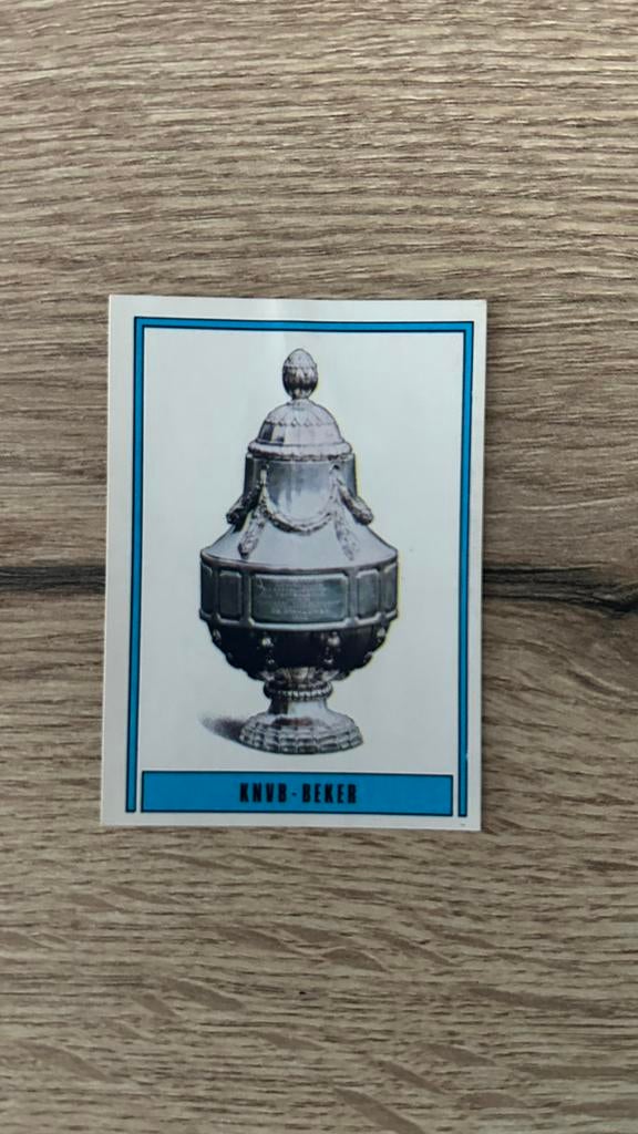 Panini Voetbal 78 KNVB Beker plaatje, Ophalen of Verzenden