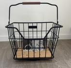 BASIL mand Nordland MIK 23L zwart/bruin, Fietsen en Brommers, Fietsaccessoires | Fietsmanden, Ophalen of Verzenden, Nieuw, Fietsmand