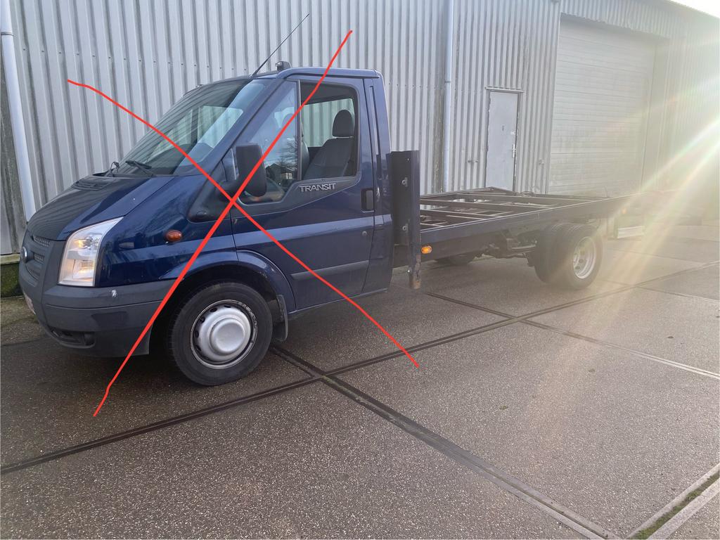 Gebruikte Oprijbak, Ford Transit, Oud ijzer! Oprijwagen, Ophalen, Ford