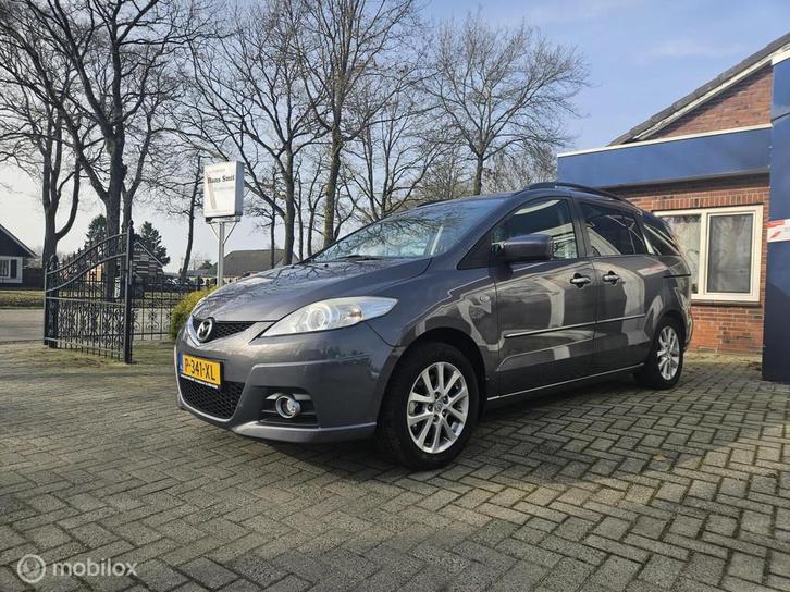 Mazda 5 1.8 Exclusive, 7-persoons, Auto's, Mazda, Bedrijf, Te koop, ABS, Airconditioning, Centrale vergrendeling, Climate control